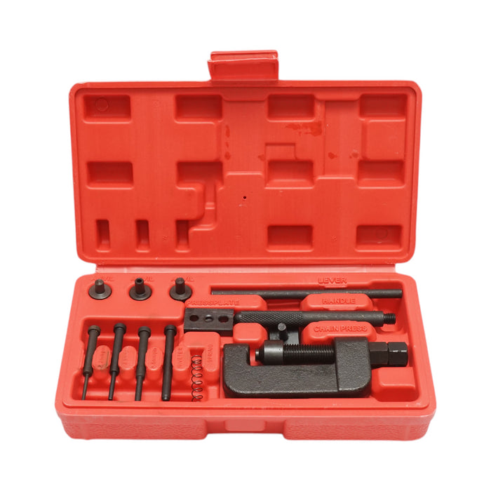 Kit di rimozione, rivettatura e pressatura della catena di distribuzione della trasmissione da 12 pezzi Breckner Germany
