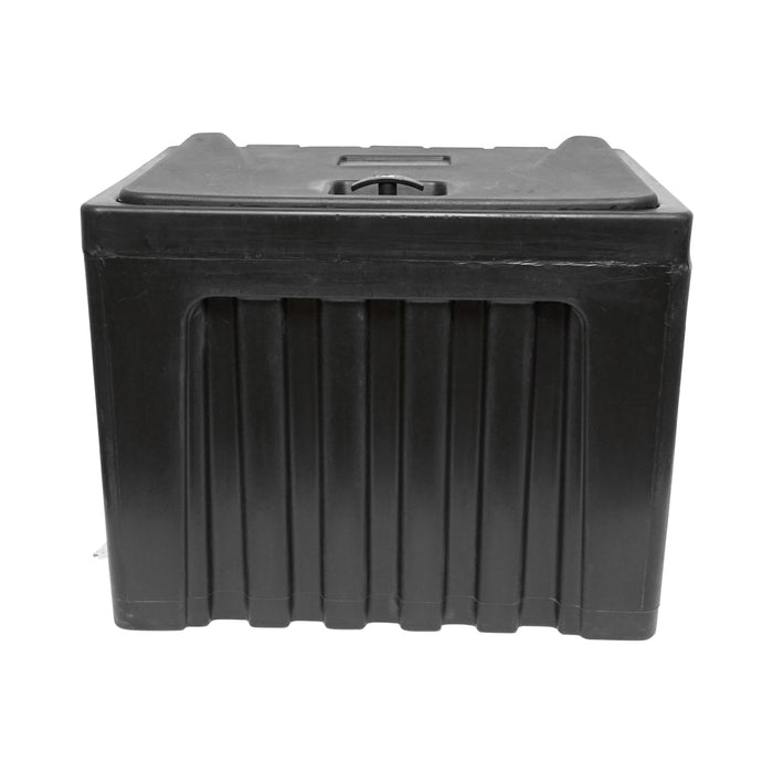 Cassetta per attrezzi senza supporto, in plastica nera 468x470x600 mm