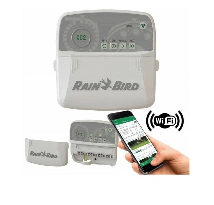 Programmatore di irrigazione 230V, WI-FI, 4 zone con montaggio interno RC2I4 Rain Bird