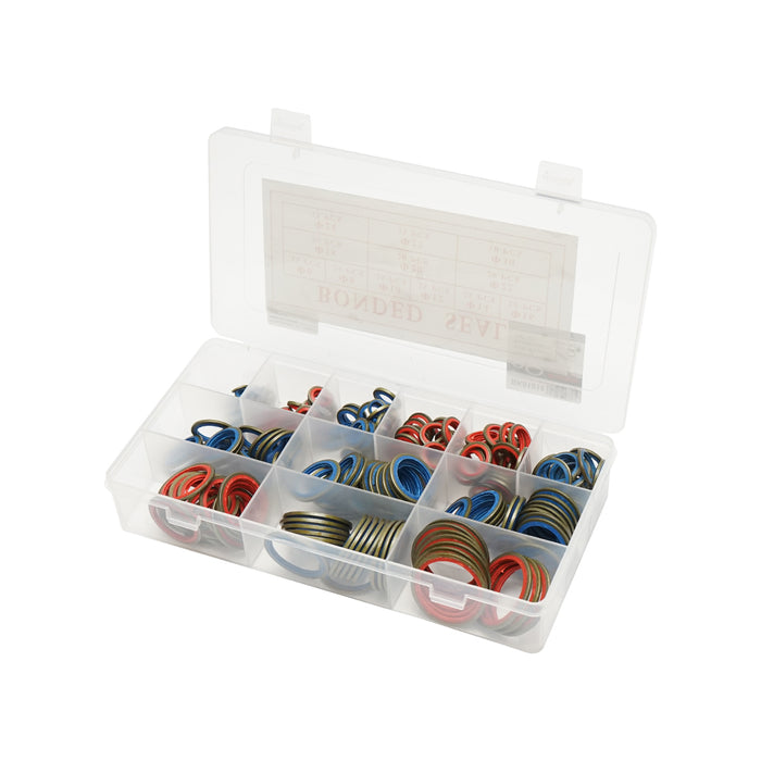 Set di guarnizioni in metallo e gomma (rondelle combinate) BSP 245 pezzi