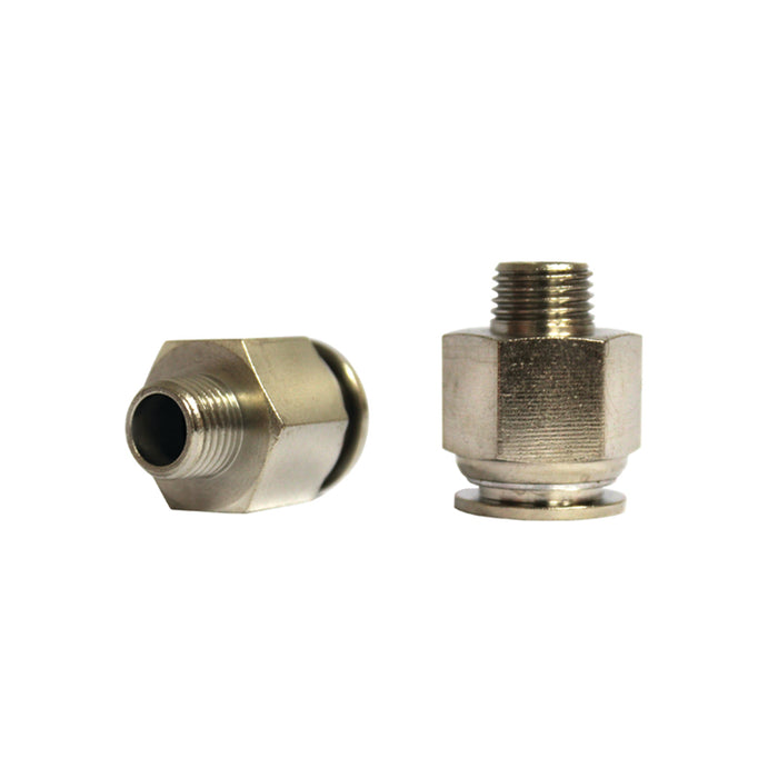 Raccordo rapido metallico e vite metallica fi 14 da 1/4