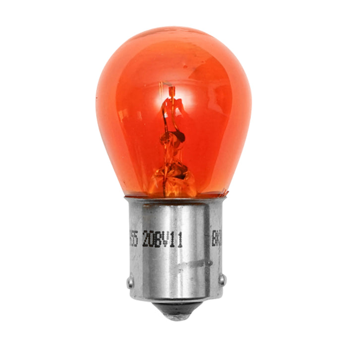 Lampadina SF BA15 12V 21W gialla - asimmetrica