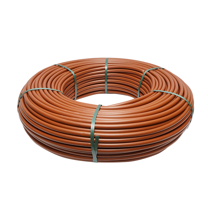 Tubo gocciolante liscio cieco per irrigazione, D16 mm, senza fori, 200m
