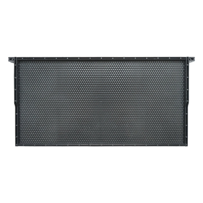 Telaio per arnia in plastica nera, dimensioni 483x448x232 mm