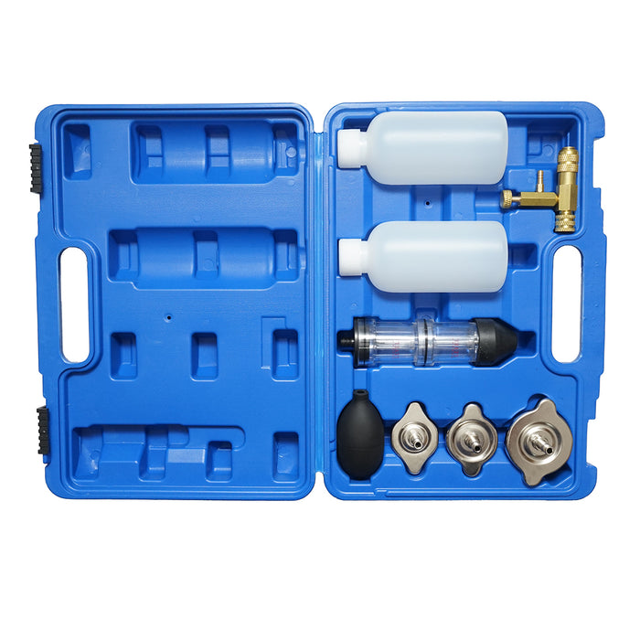 Kit tester CO₂ per liquido di raffreddamento – rilevamento gas di scarico e guarnizione della testata Breckner Germany