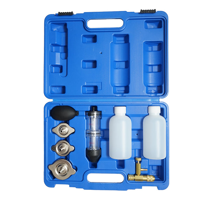 Kit tester CO₂ per liquido di raffreddamento – rilevamento gas di scarico e guarnizione della testata Breckner Germany