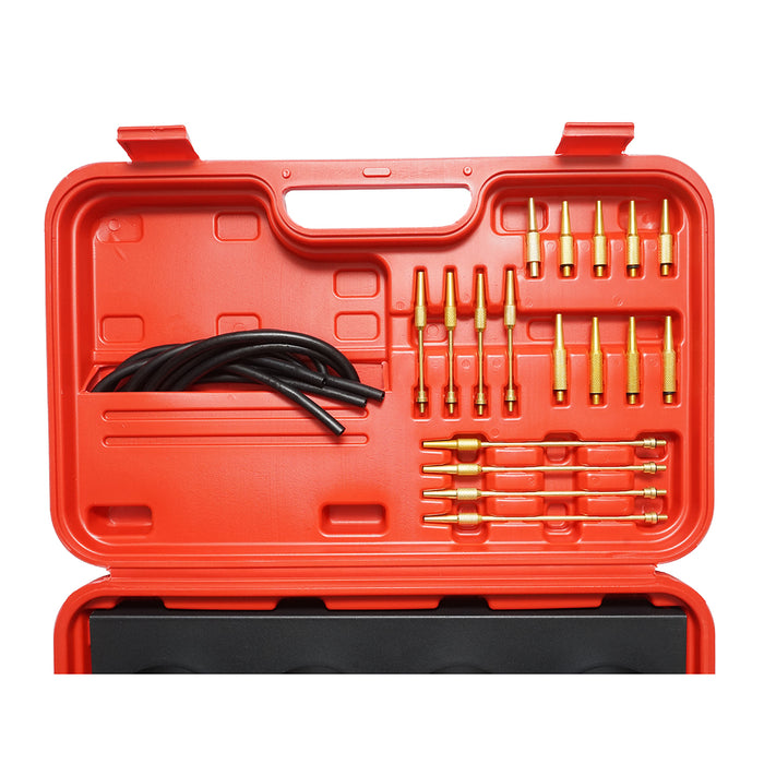 Kit sincronizzazione carburatore e iniezione, 4 manometri con adattatori Breckner Germany