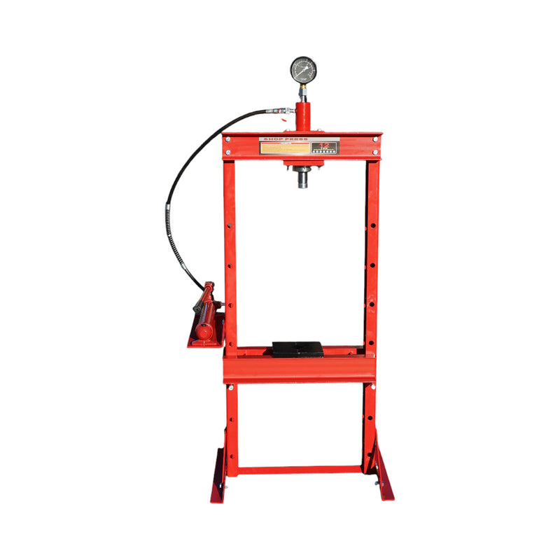 Pressa idraulica 12T, apertura regolabile 0-918mm, corsa pistone 0-146mm