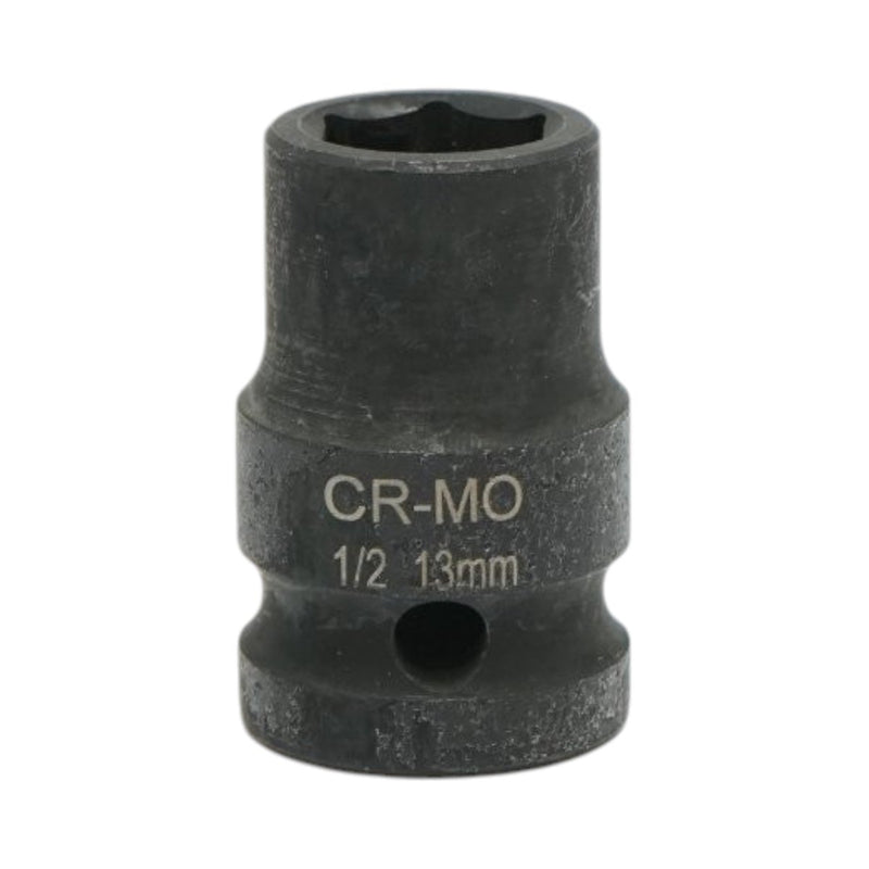 Bussola a impatto da 13 mm, lunghezza 38 mm, attacco quadro da 1/2", acciaio al cromo-molibdeno (Cr-Mo) Breckner Germany