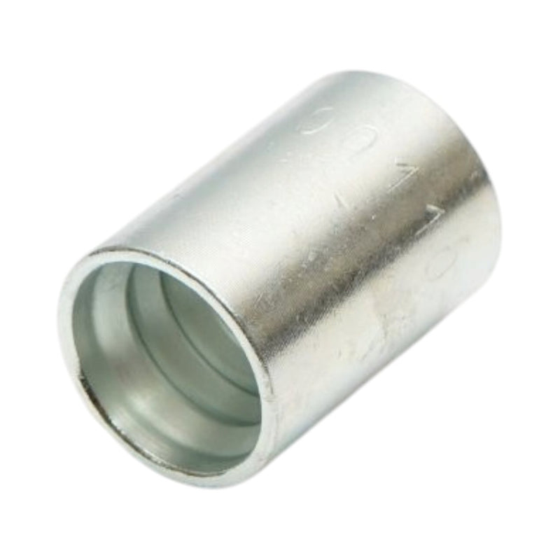 Boccola di pressatura per tubo idraulico 1SN-DN08, dritta, 17,8 mm