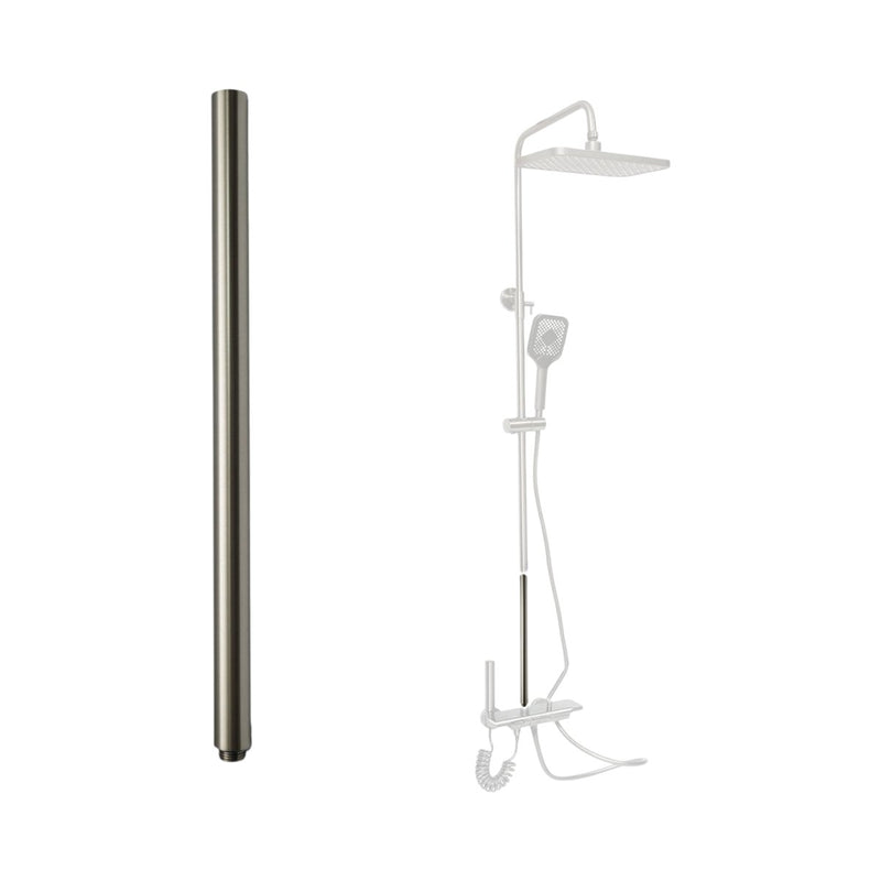 Prolunga da 30 cm per colonna doccia, grafite opaco, alluminio