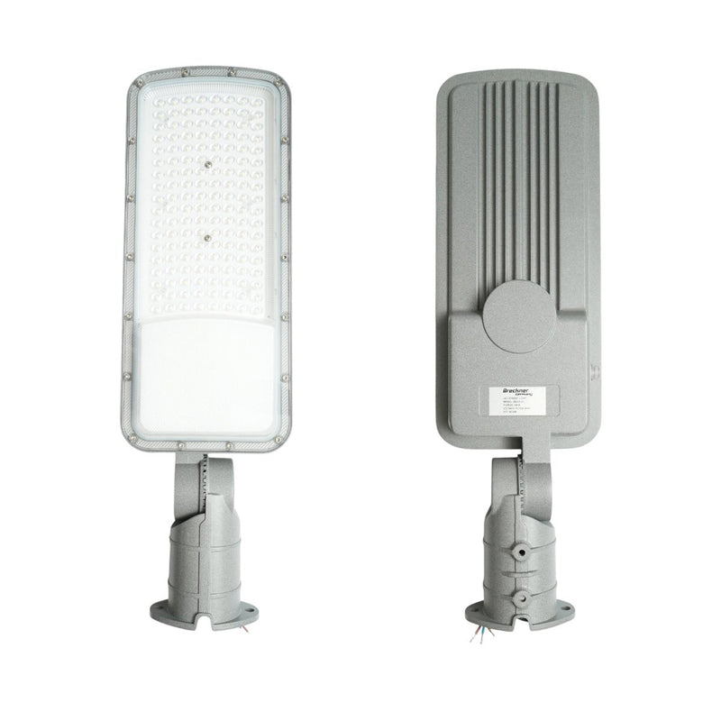 Lampione stradale LED da 100 W, 100-265 V, 6500 K, 14000 lm, montaggio su palo, 505x155x45 mm, IP66 Breckner Germany
