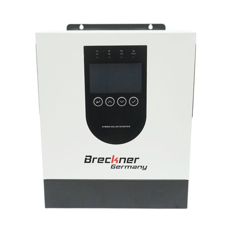 Inverter solare ibrido 6,5 kW, 48 V, MPPT 120 A, monofase, off-grid Breckner Germany