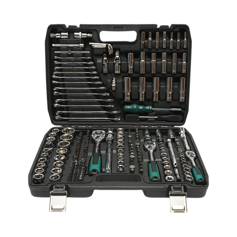 Set di chiavi combinate e a bussola Cr-V da 216 pezzi Breckner Germany