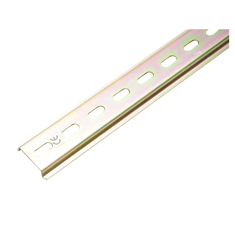 Guida DIN, omega 1m forata per quadri elettrici