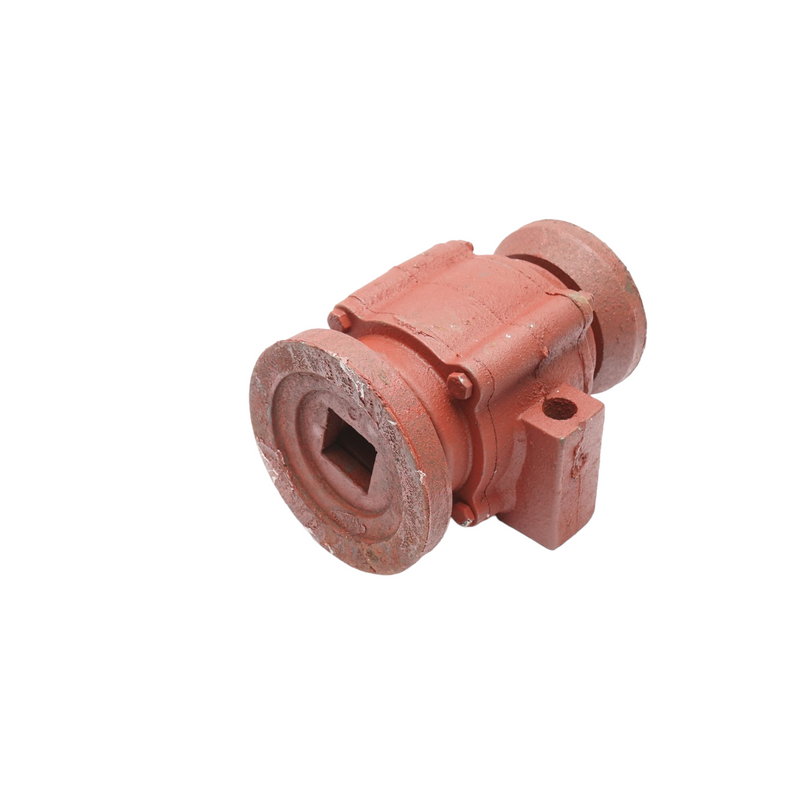 Gruppo cuscinetto per disco completo con cuscinetti 32015 e semiboccole – foro quadro da 40 mm – interasse fori 165 mm.