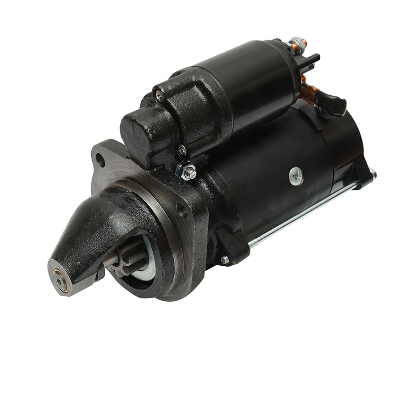 Motorino di avviamento 12 V / 2,8 kW, Z = 10, con fissaggio a 3 punti per trattore Case IH. Codice OEM: 234987A1