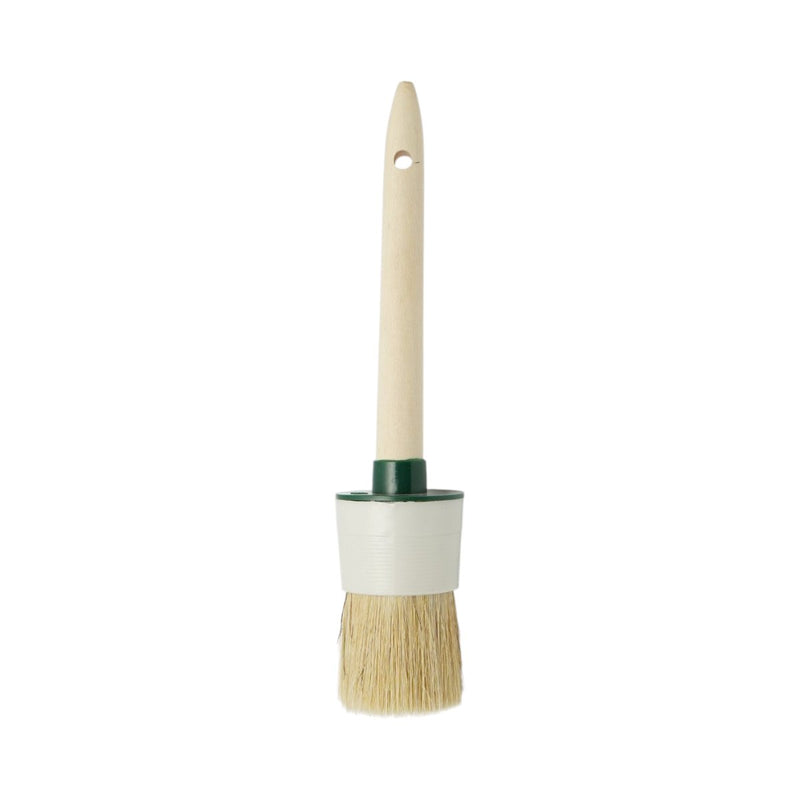 Pennello tondo da 45 mm n. 14, setole in PET, manico in legno Breckner Germany