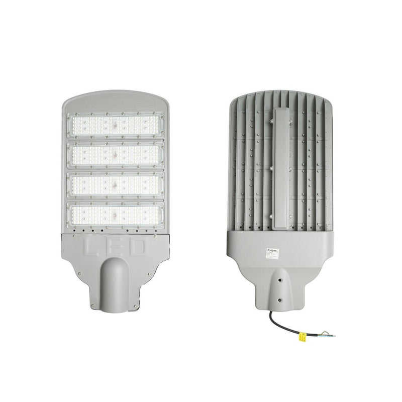 Lampione stradale a LED da 200 W, 100-265 V, 6500 K, 26000 lm, montaggio su palo, 590x280x50 mm, IP66 Breckner Germany