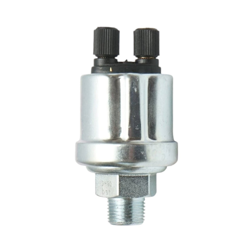 Sensore di pressione olio universale 0-10 bar, 2 pin, filetto 3/8 NPT