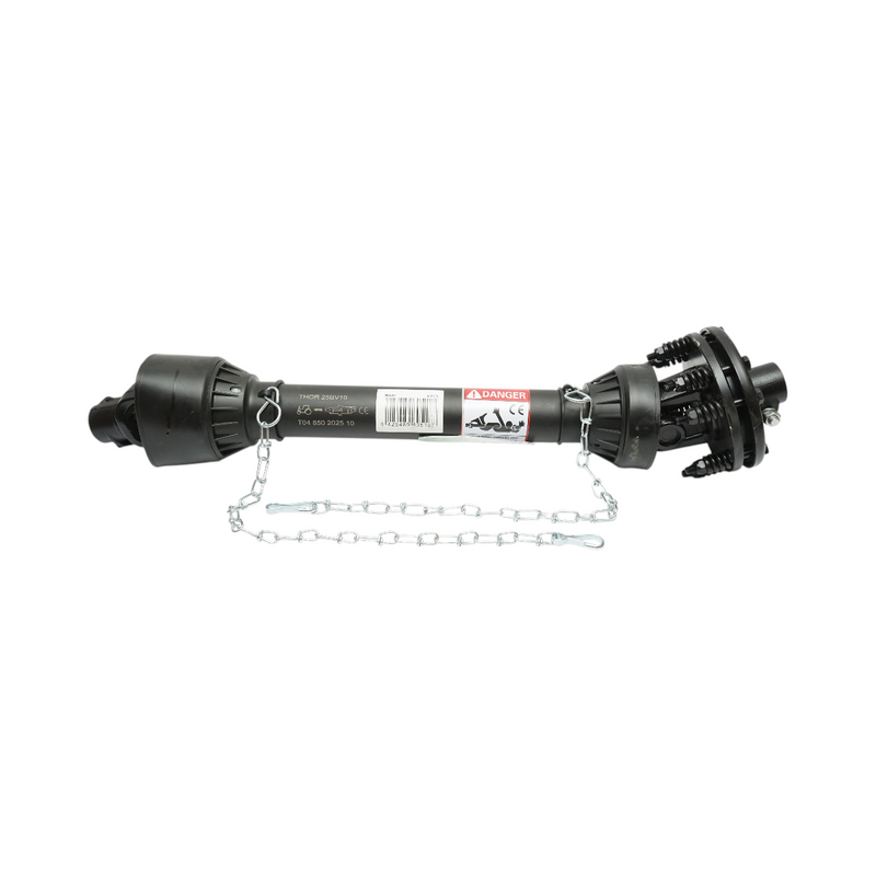 Cardano  da 850 mm T4 1-3/8" Z=6 con frizione, per macchine agricole da almeno 35 CV.