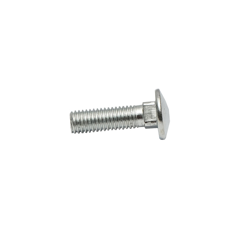 Set da 50 bulloni a testa tonda con quadro sottotesta (tipo aratro) zincati DIN 603 M10x35 mm