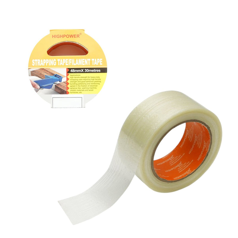 Nastro da imballaggio rinforzato con filamenti HighPower 48 mm x 30 m