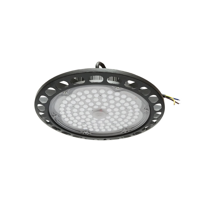 Lampada industriale LED High-Bay 100W, 220V, 8000K per capannone/magazzino 235x75mm