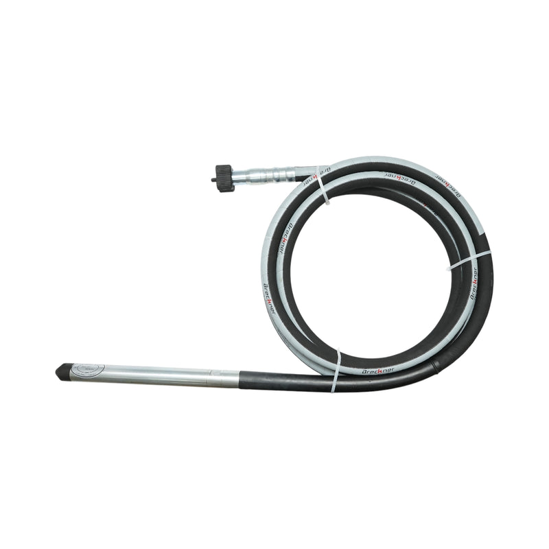 Testa vibrante eccentrica per calcestruzzo da 38 mm con albero flessibile da 5 m Breckner Germany
