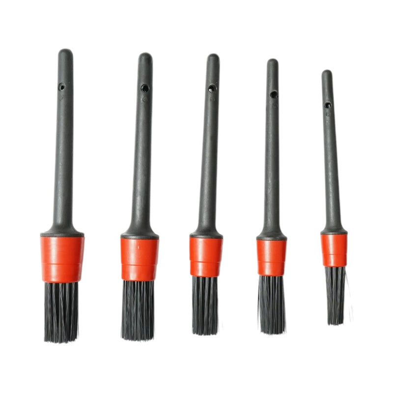 Set di 5 spazzole per la pulizia e i dettagli degli interni auto (20-40 mm) Breckner Germany