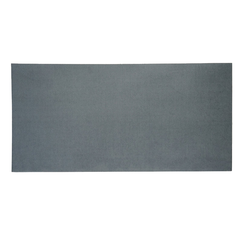Lastra in fibra compressa con inserto metallico, larghezza 0,5 m, lunghezza 1 m, spessore 1,0 mm (grigia)