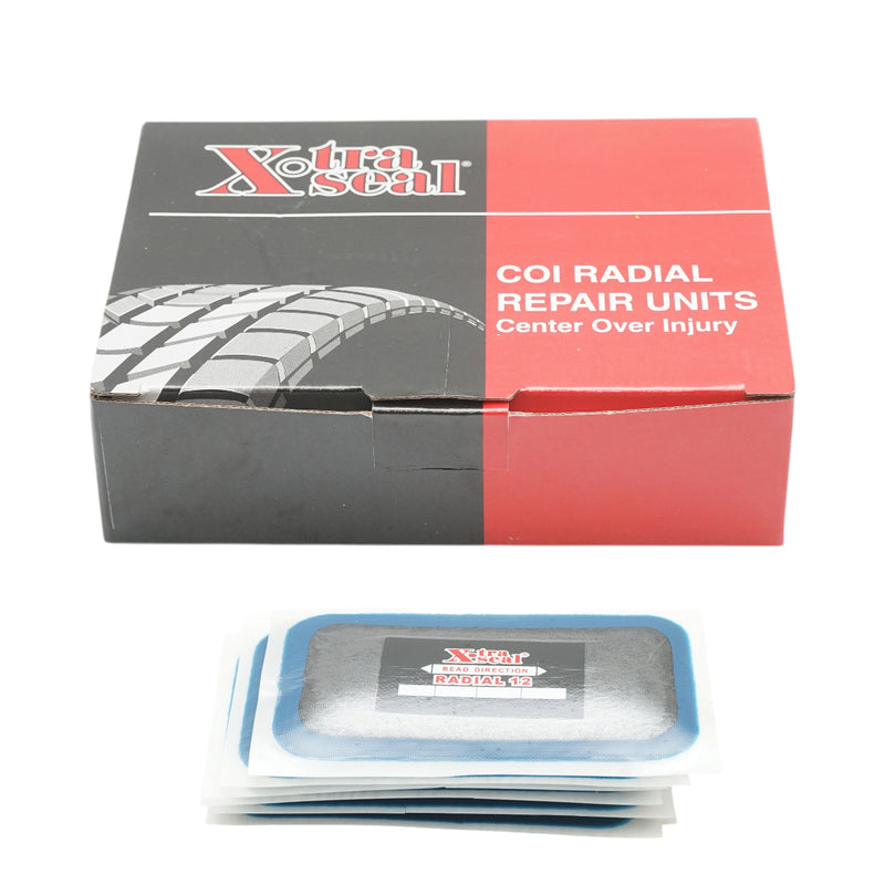 Toppe di riparazione radiali per pneumatici RADIAL 12 X-TRA SEAL 57x102 mm