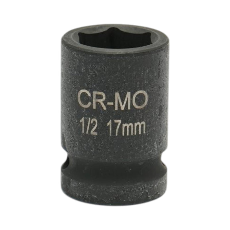 Bussola a impatto da 17 mm, 38 mm, attacco quadro da 1/2", Cr-Mo Breckner Germany