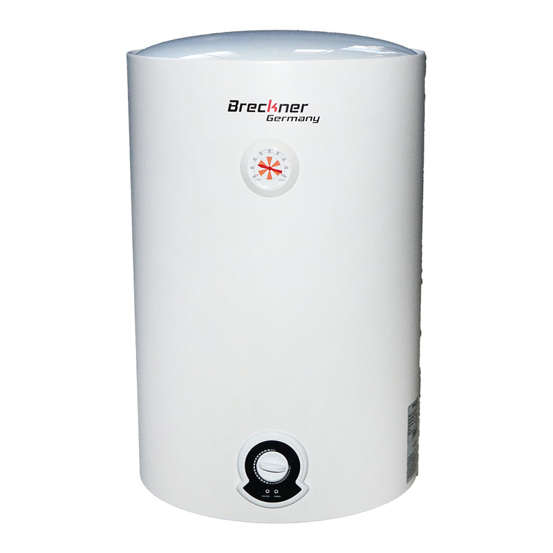 Scaldacqua elettrico da 50 L, 1500 W, IPX4, 220 V, installazione verticale, per acqua calda sanitaria. Breckner Germany