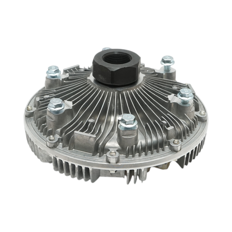 Giunto viscoso (viscocoupling) per ventola di raffreddamento New Holland e Case IH, diametro 204 mm, filettatura M30x2 mm, codice OEM 87383689.