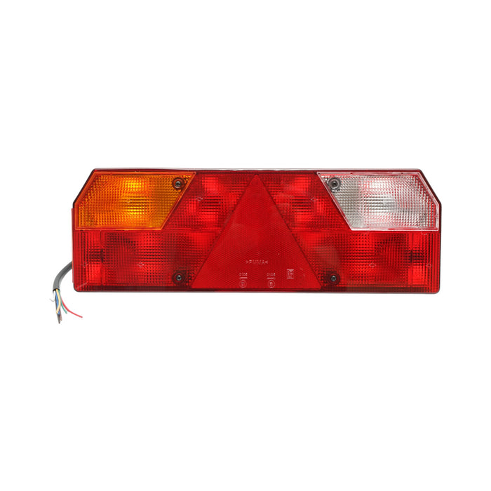 Luce freno posteriore sinistra 12/24V con 8 funzioni 422x148x75mm Breckner Germany