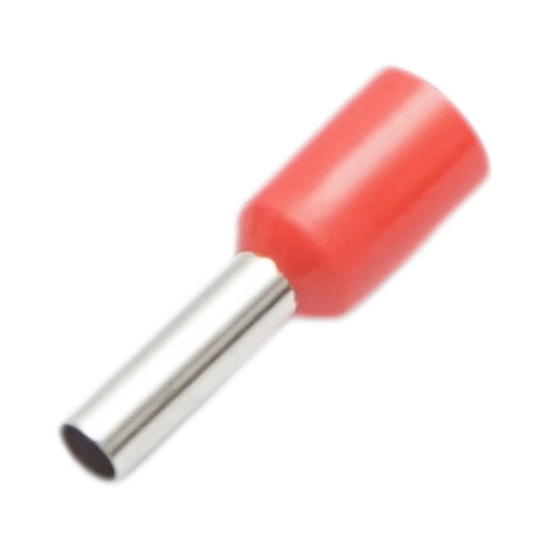 Puntalini isolati per cavi Longroad E2508 2,5 mm² / 8 mm