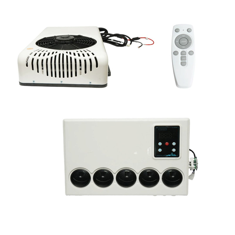 Climatizzatore fisso per macchinari industriali AC universale 24V, 2400W, 8200 BTU con telecomando