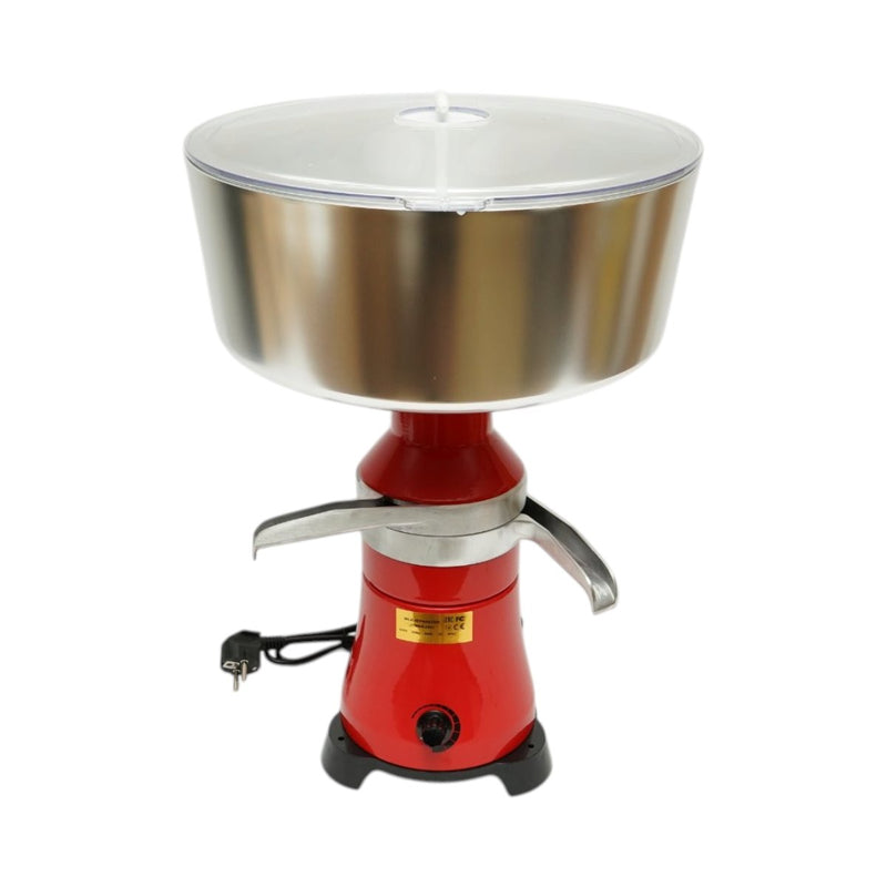 Separatore di panna dal latte o per scrematura automatica 200W, 220V, contenitore in acciaio inox con coperchio 12L, velocità regolabile, capacità 100 L/h