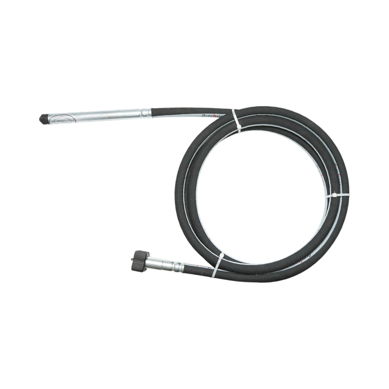 Testa vibrante eccentrica per calcestruzzo da 28 mm con albero flessibile da 5 m Breckner Germany