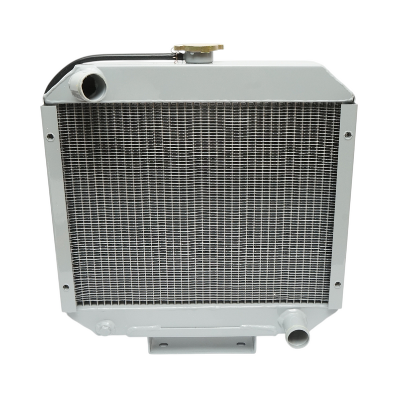 Radiatore di raffreddamento acqua per minipala caricatrice frontale Case IH 1825, 1825B, dimensioni 460,4 × 469,9 mm, codice OEM 109612A2.