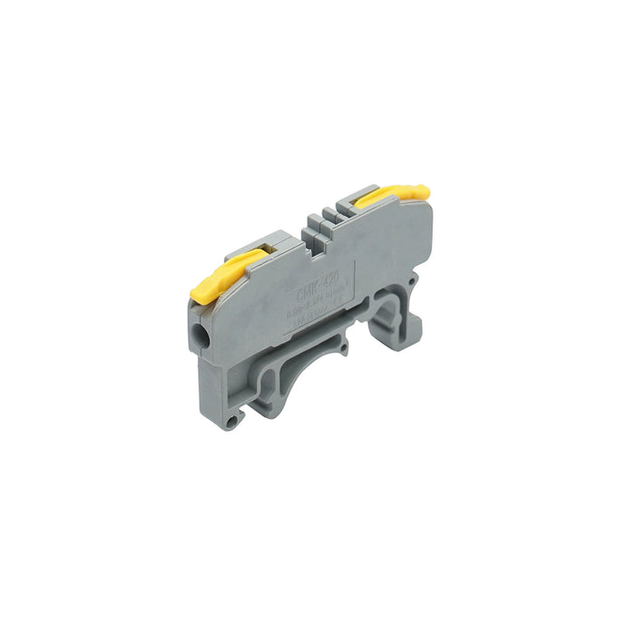 Connettore rapido per guida DIN 32A 450V, 2 poli 0,08-4mm Leader