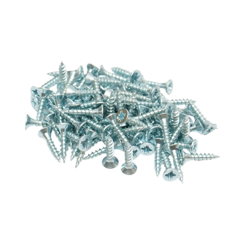 Vite autofilettante per legno 3,5x17 mm, testa svasata PZ2, acciaio zincato, 1000 pz/scatola