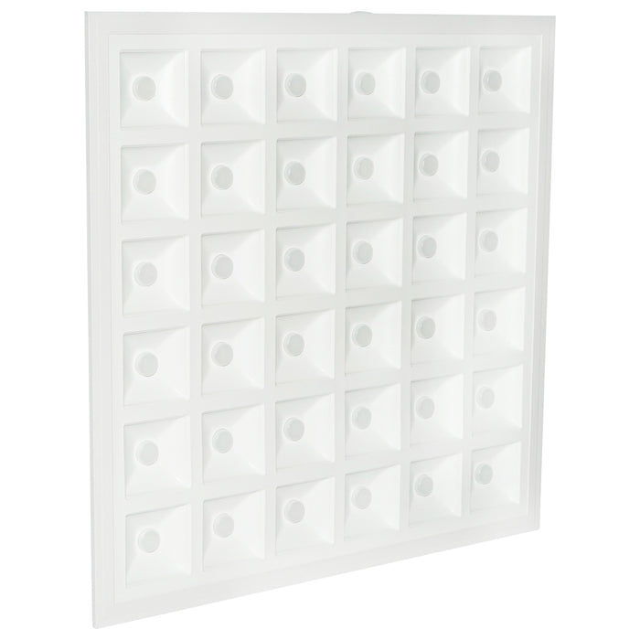 Pannello con 144 LED chip 2835 supporto in alluminio 48W 595x595x20mm