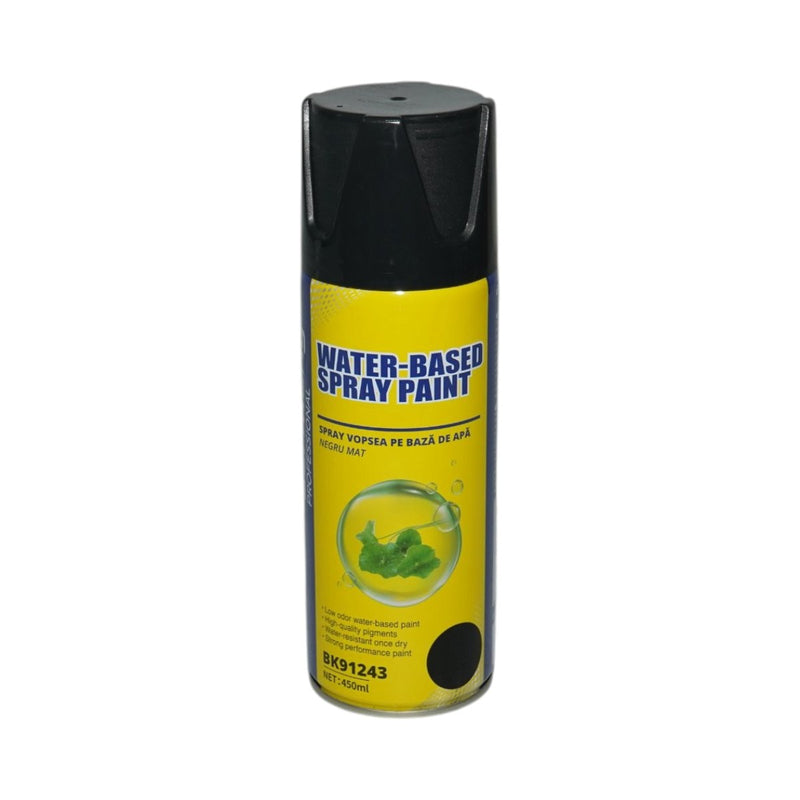 Vernice spray a base d'acqua nero opaco 450 ml Breckner Germany