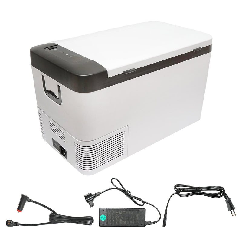 Frigorifero intelligente per auto con compressore 25L 12-24-220V 60W, Bluetooth