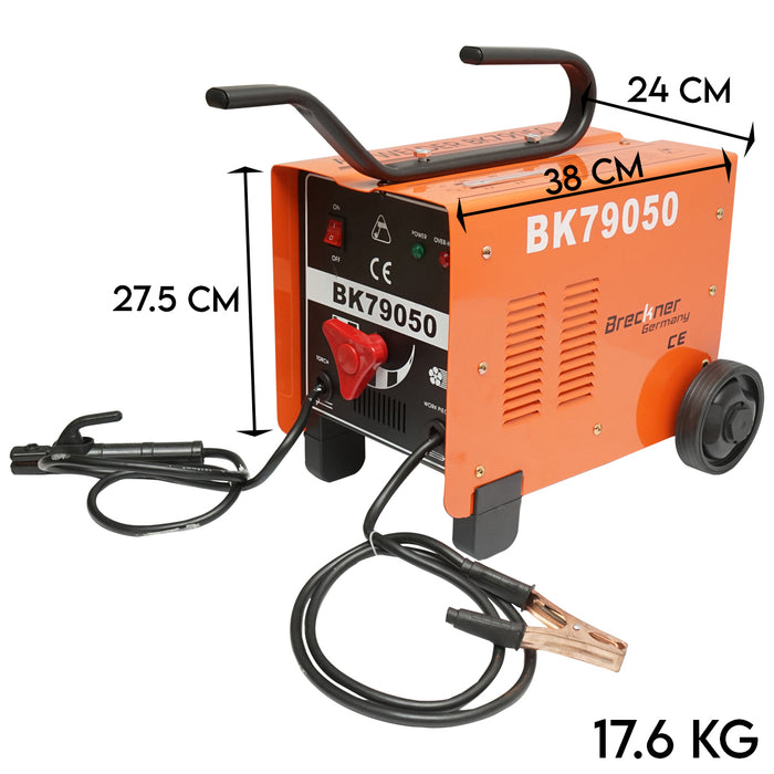 Saldatrice MMA 180A, 220V, elettrodo 1,6-3,2mm Breckner Germany