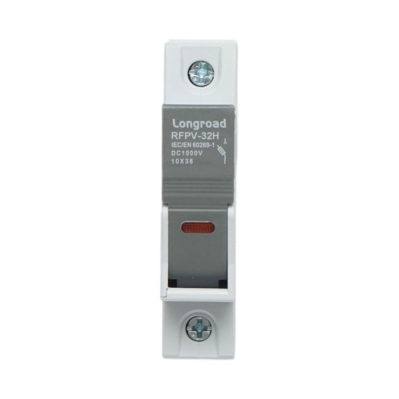 Portafusibili fotovoltaico DC Longroad RFPV-32H 1P gPV, 1000 V, 32 A, 10x38