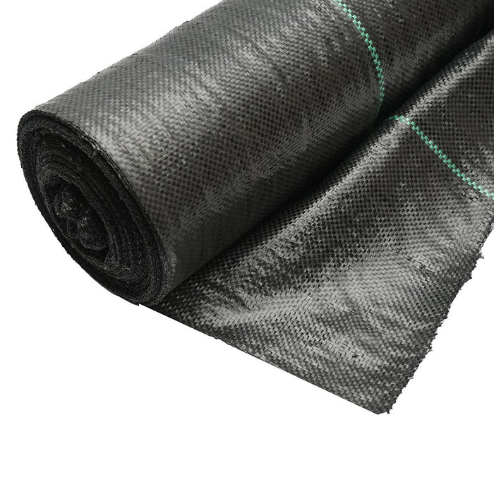 Telo Rete Pacciamatura Anti-Erbacce, 1x100m, 100gr/m², Nero, Permeabile, PP, Resistente UV