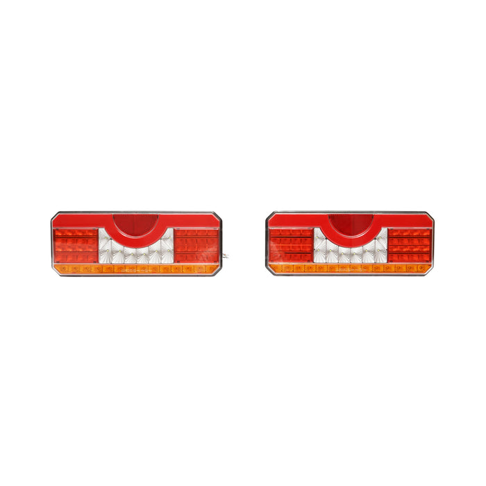 Set di fanali posteriori a led 12-24V, 335x140x60mm  Breckner Germany